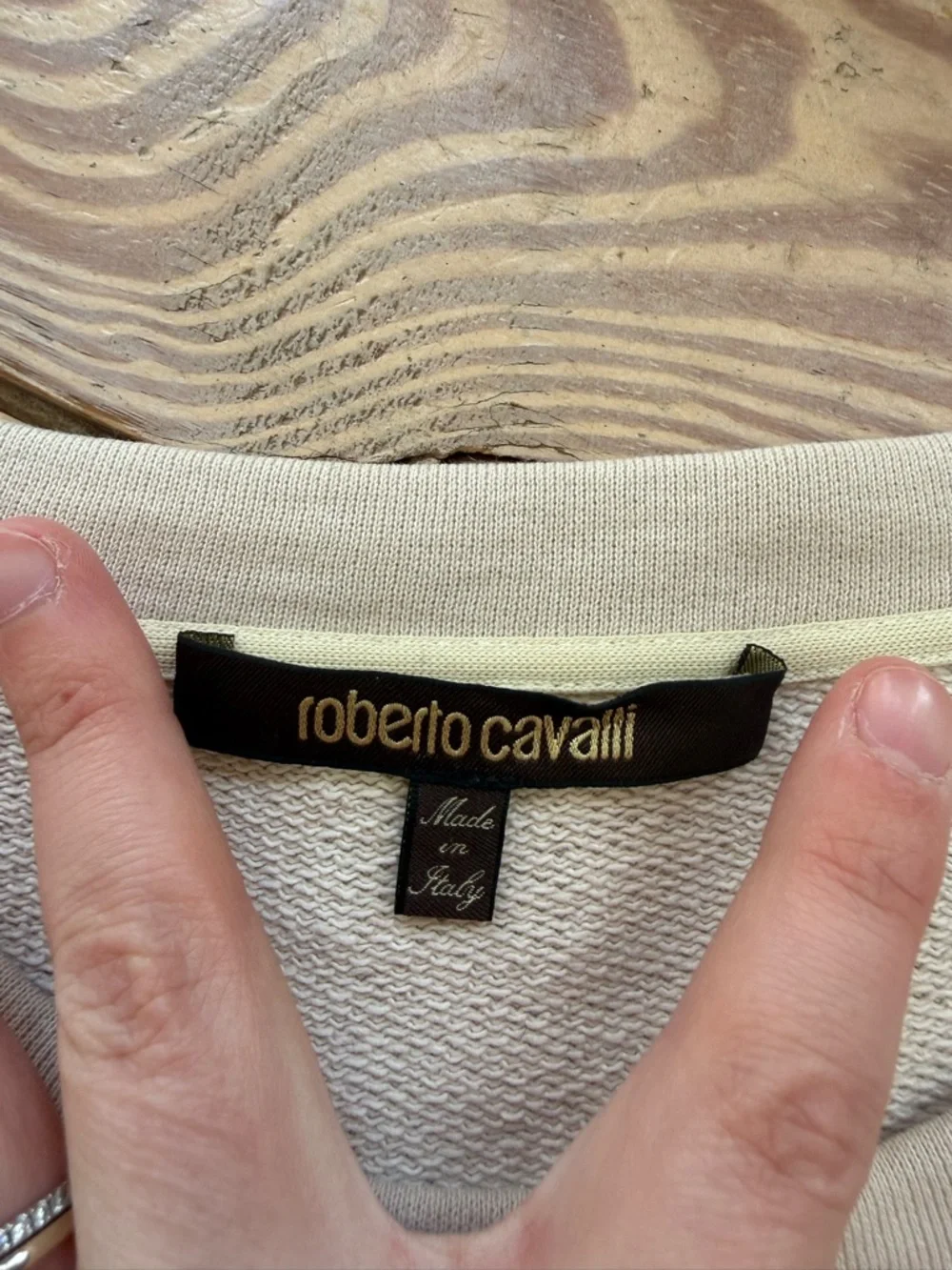 Roberto Cavalli palm tree crewneck size xl - Picture 3 of 4